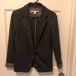 Grey casual blazer